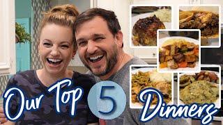 BEST OF WHAT'S FOR DINNER? | 5 FAVORITE MEALS | FAVES FROM APRIL - JUNE