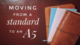 Why Am I Moving From A Standard Traveler’s Notebook To An A5 For Functional Planning And Journaling?