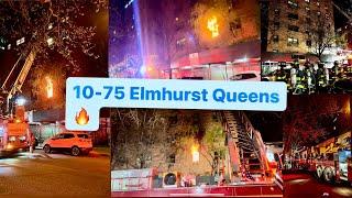 ELMHURST QUEENS APT FIRE