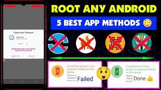 How To Root Your Android Phone || Best App Method || Android 4 To 11 Kingroot Irooting No Magisk App