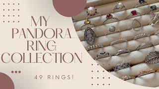 Pandora Rings: My Pandora Ring Collection (Silver, Rose, Shine, Stones) Pandora Jewelry - Ring