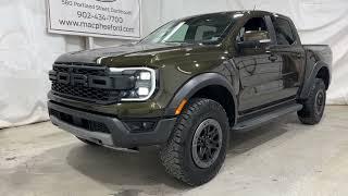 2024 Ford Ranger Raptor Shelter Green Review