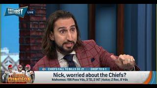 FIRST THINGS FIRST | Nick Wright SHOCKED, Kansas City Chiefs Losing Is Actually GOOD | NFL