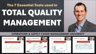 The Seven Tools of Total Quality Management (TQM)