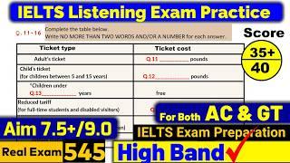 IELTS Listening Practice Test 2024 with Answers [Real Exam - 545 ]