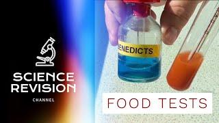 GCSE Science Biology (9-1) - Food Tests - Required Practical