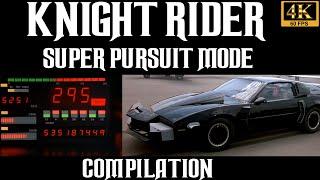 Knight Rider  - Super Pursuit Mode Compilation (Original Scenes & Knight Rider Mod)