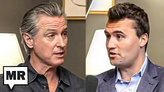 Gavin Newsom Teams Up With Charlie Kirk To Throw Trans People Under The Bus