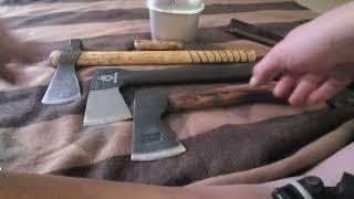 condor scout hatchet review and comparison to cold steel trailhawk and gerber gator axe saw combo