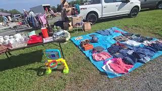 Denton Farm Park (NC) Yard Sale Walk-Through (June 2025)