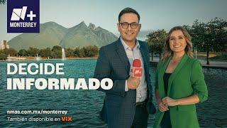 Las Noticias Nmás Monterrey con José Luis García y Zyntia Vanegas Martes 3 de Diciembre 2024