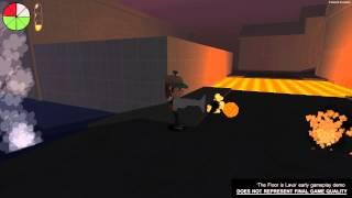 "The Floor is Lava" Early gameplay demonstration