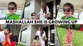 1ST DAY AT SCHOOL | AMAL MUNEEB GOES TO HER ORIENTATION | AIMAN & MUNEEB | 2022