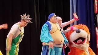 The Skyline Gang, The Orb Of Ra, Dude's belly dance! Butlins Bognor Regis 27th December 2018