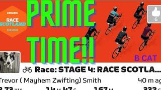 Zwift CAT B//Race:STAGE 4: RACE SCOTLAND - CITY AND THE SGURR// PRIME TIME MONDAY FEBRUARY 27,2023