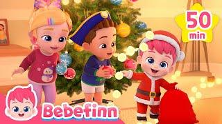 Deck The Halls with Bebefinn on Christmas Day | +more Nursery Rhymes