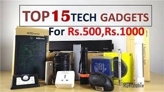 Top 15 Tech Under Rs 500 and Rs 1000 I Personally Use | Tech Gadgets and Accessories