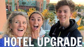 AMAZING Disney Hotel Upgrade Changes Vacation Plans *How to Do Disney Without The Parks**