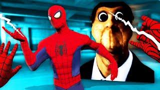 Can we ESCAPE OBUNGA as Spiderman? (Bonelab VR Mods Fusion)