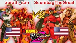 Marvel vs Capcom 2: New Age of Heroes - xerath_san vs ScumbagTheGreat