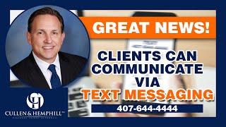 Cullen & Hemphill Adds Texting To Communications Mix