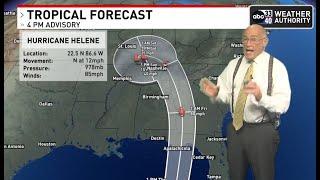 Alabama and Florida prepare for Hurricane Helene