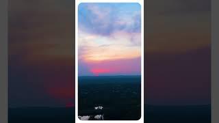 Massachusetts Sunset Just Before Rare Northern Lights | DJI Mini Pro 4 4K Landscape Sky Photography