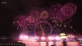 Happy New Year!  | London Fireworks 2025  - BBC