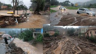 A luta continua e a chuva destrói novamente.