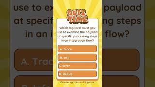 SAP CPI Quiz 30