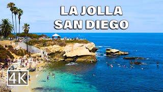 [4K] La Jolla in San Diego, California USA  -  Walking Tour