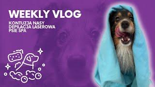 WEEKLY VLOG: KONTUZJA NASY | DEPILACJA LASEROWA | PSIE SPA