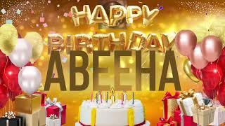 ABEEHA - Happy Birthday Abeeha