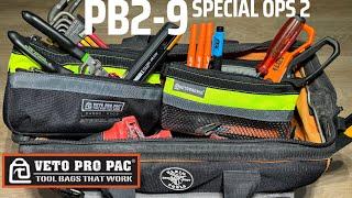 Zipper pouches reach new levels of storage capability #pb2-9 #tools #electrical #vetopropac