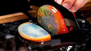 Cutting Glass Fruits ASMR | Crystal Fruits AI ASMR #ai #aiart #asmrsounds #asmr #aiasmr