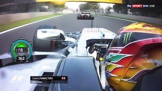 Hamilton 362km/h fights a feisty Alonso