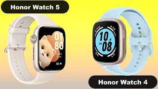 Honor watch 5 vs Honor watch 4