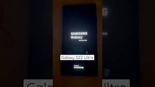 Galaxy S22 Ultra Boot Animation (Metro by T-Mobile)