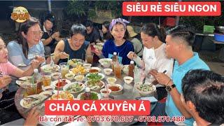 Anh em Khương Dừa được chủ quán cháo cá Xuyên Á mời bữa tối no nê sau một ngày nhịn đói bán vé