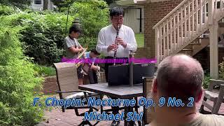  Michael Shi Performs *Chopin: Nocturne at Bryant Woods Manor Assisted Living Facility -8/31/24