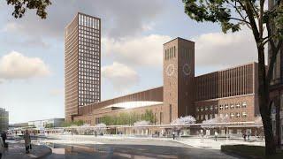 Gestaltung Düsseldorf Hauptbahnhof und Umgebung