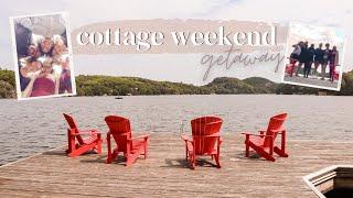 Cottage Weekend Getaway! Friends reunion featuring many colourful cocktails & good times // vlog