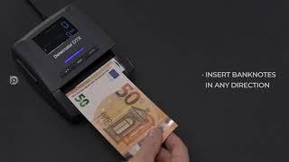 Detectalia D7X - Counterfeit banknote detector EUR, GBP, CHF, PLN and SEK succesfully tested ecb.int