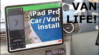 IPad Pro 12.9 dash install | How to use an iPad in your car or van