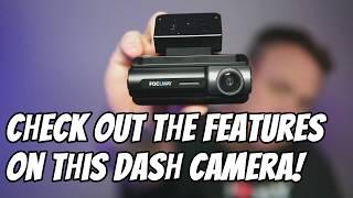 This FocuWay front and rear dash cam has a ton of features!