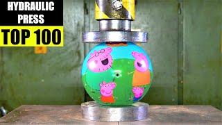 Top 100 Best Hydraulic Press Moments VOL 5 | Satisfying Crushing Compilation