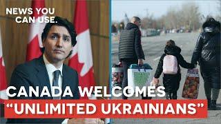 Canada welcomes unlimited amount of Ukrainian refugees, but non-Ukrainians left out