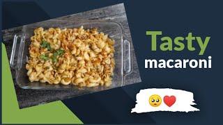 Lets Make Some Creamy Macaroni | Macaroni Recipe | Lenas world