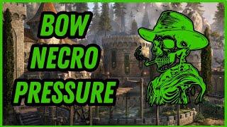 ESO PvP - Bow Necromancer Doing Work in NEW BGs - [Battleground Chronicles]