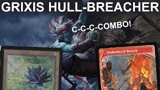 BREACHING THE METAGAME! Vintage Grixis Underworld Breach Combo. MTG Eternal Weekend